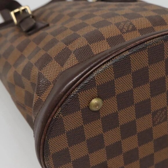 LOUIS VUITTON Damier Ebene Marais Shoulder Bag N42240 LV Auth BA3710 - Picture 4 of 16